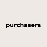 purchasers是什么意思