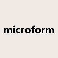 microform是什么意思