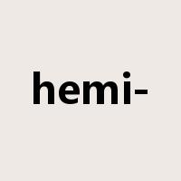 hemi-是什么意思