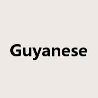 Guyanese是什么意思