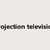projection television是什么意思