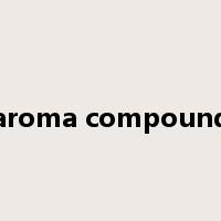 aroma compound是什么意思