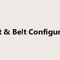 Waist & Belt Configuration是什么意思