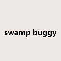 swamp buggy是什么意思