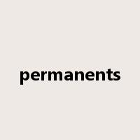 permanents是什么意思