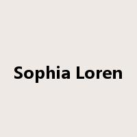 Sophia Loren是什么意思