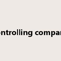 controlling company是什么意思