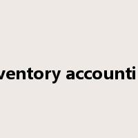 inventory accounting是什么意思