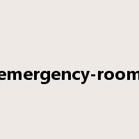 emergency-room是什么意思