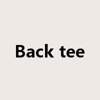 Back tee是什么意思