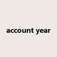 account year是什么意思