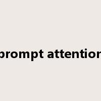 prompt attention是什么意思