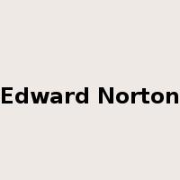Edward Norton是什么意思