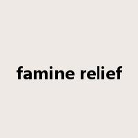 famine relief是什么意思