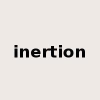 inertion是什么意思