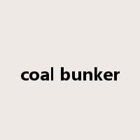 coal bunker是什么意思