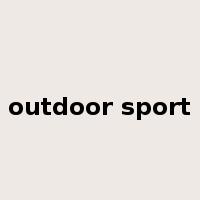 outdoor sport是什么意思