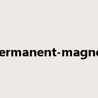 permanent-magnet是什么意思
