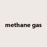 methane gas是什么意思