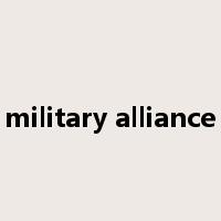 military alliance是什么意思