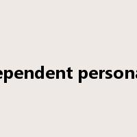 independent personality是什么意思