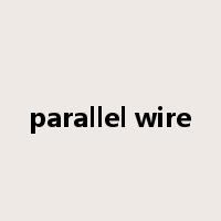 parallel wire是什么意思