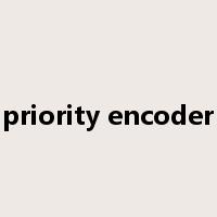 priority encoder是什么意思