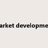 market development是什么意思