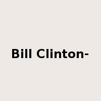 Bill Clinton-是什么意思