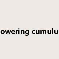 towering cumulus是什么意思