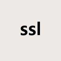 ssl是什么意思