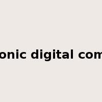 electronic digital computer是什么意思