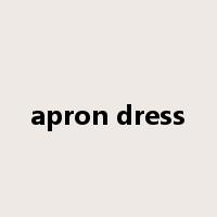 apron dress是什么意思
