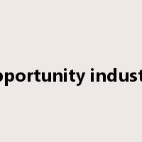 opportunity industry是什么意思