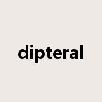 dipteral是什么意思