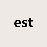 est是什么意思