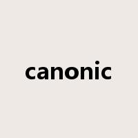 canonic是什么意思