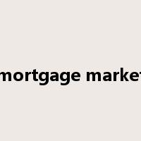mortgage market是什么意思