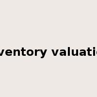 inventory valuation是什么意思