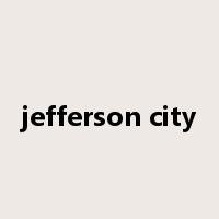 jefferson city是什么意思