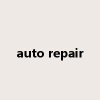 auto repair是什么意思