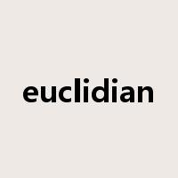 euclidian是什么意思