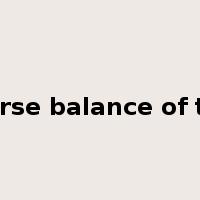 adverse balance of trade是什么意思