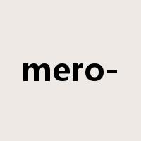 mero-是什么意思