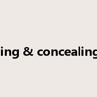 Revealing & concealing beige是什么意思