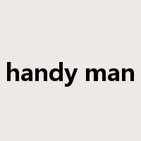 handy man是什么意思