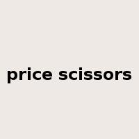 price scissors是什么意思