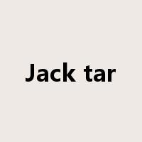 Jack tar是什么意思
