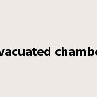 evacuated chamber是什么意思