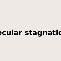 secular stagnation是什么意思